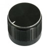 GALKA POTENCJOMETRU20MM CZARNA GCL20