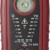 Tester ciągłości Testboy Niederohmprüfgerät CAT III 300 V Kalibracja (DAkkS)