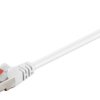 CAT 6 Kabel łączący, S/FTP (PiMF), biały - Długość kabla 0.15 m