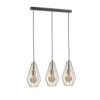 Lampa Wisząca Loftowa 3Xe27 Geo Gold