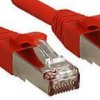 kabel LAN LINDY 45624, 1 szt., RJ45, CAT 6, S/FTP, 3.00 m, czerwony