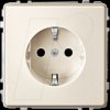 MEG2300-7244 Socket with increased contact protection - aqua design, white