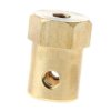 Hexagonal Hub for 6mm Wheel - for Robots, DIY Projects