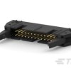 Listwa stykowa PCB 26-pinowe AMP-LATCH raster: 2.54 mm Prosty 2-rzędowe TE Connectivity Otwór przelotowy250 V W osłonie
