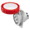 Gniazdo Stałe 4P 16A 400V Czerwone Ip67 10 6H Iec 309 Hp Gw62231h /Opak. 25/