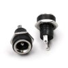 Gniazdo zasilania DC 2,5/5,5mm - jack 5.5x2.5 przykręcane 2 pin