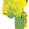 Plug, spring balancer connection, 0.08-4.0 mm², 1 pole, 24 A, 6 kV, yellow/green, 3061020