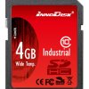 Karta SD SD, 4 GB Tak SLC, InnoDisk Industrial -40 → +85°C 32x