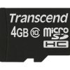 Karta Micro SD MicroSD, 4 GB Nie, Transcend -25 → +85°C