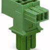 Rozgałęźnik typu T zielony kodowanie E WINSTA EIB 893-1606 /25szt./