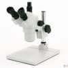 Mikroskop stereo trójokularowy, ze statywem - powiększenie 10x-44x