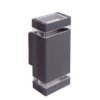 Oprawa Elewacyjna Oe-3S 2Xgu10 100X110x240 Antracyt Ip54 Ec79035
