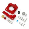 Zestaw elementów ekstrudera Creality do serii CR-10 / Ender-3 - czerwony
