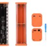 Obudowa powerbanku 8 x 18650 DC PD 22.5W pomarańczowa