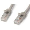StarTech N6PATC1MGR 1m Grey Snagless Cat6 UTP Patch Cable - ETL Verified