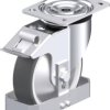 Blickle 938941 L-POTH 160G-FI-FA-FS Rolka obrotowa z blachy stalowej Średnica koła: 160 mm Maksymalne obciążenie: 400 kg