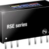 RECOM RSE-0505S/H2 Przetwornica DC/DC, do PCB RSE-0505S/H2, SIP-8, 2 W, 400 mA, 1 szt.