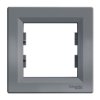 ASFORA Ramka 1 pojedyncza pozioma stal EPH5800162 SCHNEIDER ELECTRIC