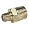 Draper 25869 1/2" Male to 1/4" Male Bsp Taper Reducing Union Pack of 3