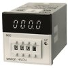 Timer Relay Szyna DIN, montaż panelowy, montaż powierzchniowy 100 → 240V ac 1-stykowy Omron SPDT 1s H5CN