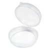 Okrągły Pojemniczek - 44x17mm - Plastikowe Pudełeczko - Zamykany Organizer