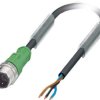 Phoenix Contact Kabel siłownika czujnika Złącze A Prosty 3 długość 3 m Rodzaj A Męski Złącze B Niezakończony 3