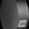 218215 Wall light fixture, 5 W, 3000 K, black, IP65, round