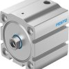 Pneumatyczny cylinder kompaktowy Festo 5137803 Ø 50 mm Jednostronne działanie Action 10 mm AEN-S-50-10-I-P-A Elastyczny