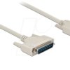 85525 Serial cable, D-Sub 25 plug to D-Sub 9 socket, 3 m