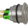 PRZEL. OKRAGLY 25MM 36V/2A BISTABIL 4PIN