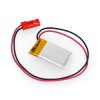 Akumulator Li-Pol Akyga 85mAh 1S 3,7V - złącze JST-BEC + gniazdo - 25x15x3mm