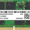 Crucial Micron DDR5 32 GB SODIMM 2Rx8 CL46 Pamięć robocza stacji roboczej DDR5 32 GB 1 x 32 GB ECC 5600 MHz 262pin SO-DI