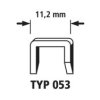 1000 zszywek z szerokim grzbietem Wolfcraft 7045000, N/A, Wymiary (D x S) 14 mm x 11.2 mm, 1000 szt.