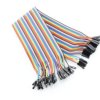 40 Pin Dual Female Splittable Jumper Wire - 300mm