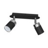Lampa Sufitowa Joker Black 2Xgu10 Mlp911 Milagro