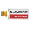 Wyświetlacz e-Paper E-Ink 3-kolorowy 2,13" (B) 212x104 - Waveshare 13368
