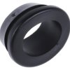 RS PRO Przelotka kablowa średnica otworu 16 mm Czarny Ø 12 mm Przelotka kablowa Polichlorek winylu