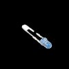Dioda LED 3mm niebieska dyfuzyjna 500mcd 3,0-3,2V KTL030BLDI-N