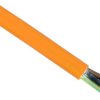 PUR connection cable H07BQ-F 5 G 1.5 mm², unshielded, orange, H07BQ-F5G1,5 ORANGE