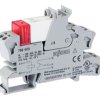 Moduł przekaźnika 230V ac WAGO SPDT 16A Szyna DIN bieguny 1