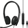 EPOS EPOS ADAPT 160 USB II - ADAPT 100 Series - Headset Słuchawki nauszne przewód stereo czarny Wyciszanie hałasów regul