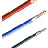 PVC-switching strand, highly flexible, Cableline, 1.5 mm², 392 x 0.07 mm, blue, outer Ø 3.9 mm, 60.7031-10023