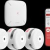 FS31 Smoke detector, RF radio, networkable, 3 units, with gateway