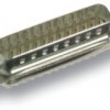 D-Sub plug, 15 pole, straight, solder pin, 28656.1