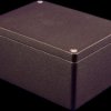 Aluminum die cast enclosure, (L x W x H) 148 x 108 x 75 mm, black (RAL 9005), IP66, 1550Z115BK