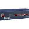 Uli-417Ci Usb 2.0 Hub, 7 Portów, Przemysłowy, Iso Bb-Uhr307
