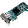 Karta PCIe Low Profile 2x SFP z HSR/PRP, IEEE 1588, dla Power Automation