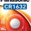 Bateria CR1632 1BL PANASONIC 3V 140mAh (1 szt.)