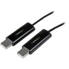 StarTech.com SVKMS2 KM Switch Cable with File Transfer for Mac and PC - USB 2.0