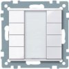 KNX Przycisk natynkowy 4 poczwórny plus biały active System M MTN617425 SCHNEIDER ELECTRIC